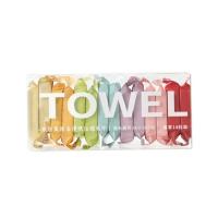 Juego De 14 Toallas Desechables Portátiles Para Viajes Toalla Gruesa Comprimida Cuadrada De Limpieza Facial Belleza Material 100% Poliéster - details 4