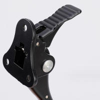 Parar Puertas Ajustable De Aleación De Zinc Con Punta De Goma Antideslizante Y Protector De Pared Resistente Y Silencioso - details 5