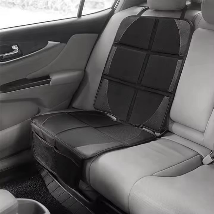 Protector De Asiento Trasero Para Tesla Model 3 Y X Tapete Protector De Coche En Cuero PU Y Oxford Para Niños Y Bebés - 1