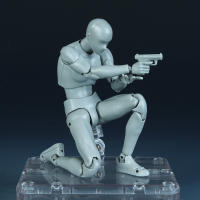 Figura De Acción Coleccionable PVC Gris Body Kun / Body Chan Alta Calidad Con Poses Juguetes Para Adultos Recomendado Para 14+ - details 18