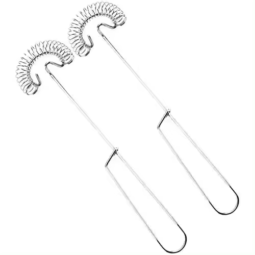 Batidor Espiral de Maple, Batidor Robust, Batidor de Salesas, Mezclas de Leche, Boquilla Para Espumar, Mezclas de Café, 2 Piezas - 1