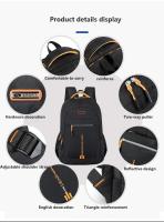 Mochila Impermeable Para Hombre Con Capacidad Para Portátil De 15.6' Mochila De Negocios Para Estudio Y Viaje Bolsa De Libros Para Chico Y Niña - details 5
