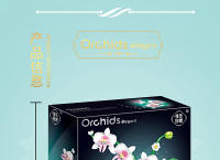Bloques De Construcción Creativos Y Románticos Con Flor De Orquídea Set De Modelos De Flecos Regalo Para Adultos Y Niñas Decoración Del Hogar - details 3