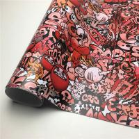 Pegatina De Moda Para Coche Bicicleta Patineta Y Maleta Película De Pintura De Grafiti Cambio De Color Camuflaje Decorativo PVC - details 3