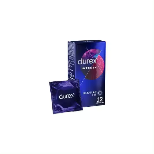 DUREX INTENSE ORGASMIC PRESERVATIVO 12 UNIDADES - 1