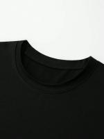 Camiseta De Hombre Con Diseño De Arte En Letras Estilo Casual Para Verano Manga Corta Impresión Directa Camiseta Respirable Para Uso Diario - details 20