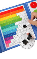 Juguete Educativo De Matemáticas Con Fracciones Magnéticas Montessori Para Niños Tablero De Aritmética De Madera Regalo De Navidad - details 15