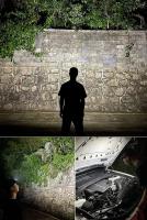 Linterna Frontal LED COB 180° Con 3 Modos Recargable Por USB Lámpara De Cabeza Para Senderismo Y Camping - details 20