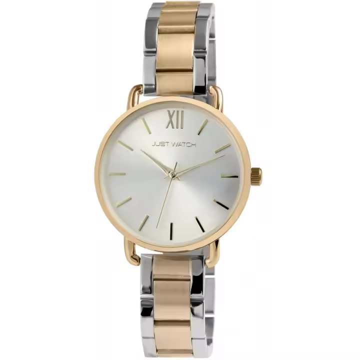 Reloj Just® Mujer Bicolor com Bracelete em Aço Inoxidável - 0186 - 1