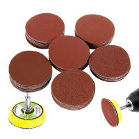 Kit De 60PCS De Lijadora De Taladro Con Placa De Apoyo Y Disco De Lijado De 2 Pulgadas Incluye Papel De Lijar De 100-2000 Grados - details 1