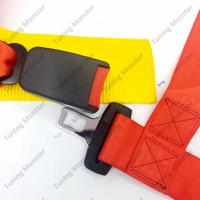 Almohadilla De Asiento Universal De Competición 4 Puntos Con Cinturón De Seguridad De 2 Pulgadas Y Hebilla De Solado Rápido En Negro Rojo Y Azul Para Asientos De Banqueta - details 4