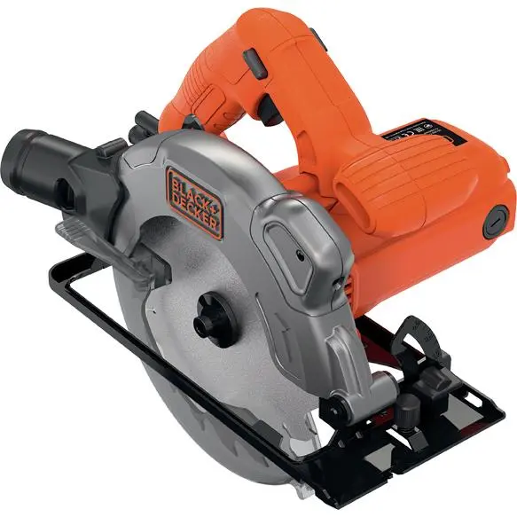 Sierra Circular Black & Decker CS1250L-QS 1250W 66mm - Potente Motor - 1