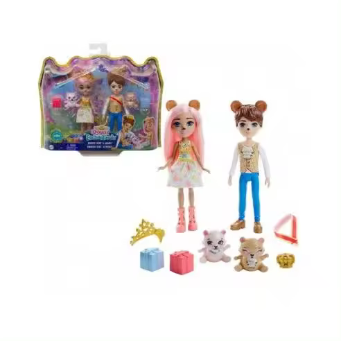 ENCHANTIMALS BONITA Y BANNON MATTEL Raíz EDADES EDAD DE 3 A 6 AÑOS Todos los juguetes PERSONAJES ENCHANTIMALS - 1