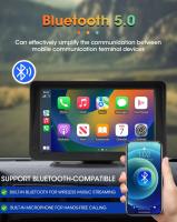 Pantalla Táctil Inteligente Universal 7 Pulgadas Android Auto CarPlay Inalámbrico Radio Multimedia Video Player FM AUX BT MirrorLink Para Coche - details 6