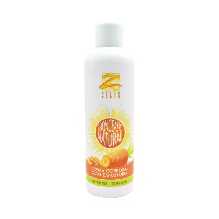 ZELOS Crema Corporal Solar Zanahoria 250ml - 1