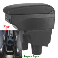 Caja De Reposabrazos Para Toyota Aqua Y Prius C Accesorios Interiores Del Coche Material De Cuero Y Plástico Retrofits Especiales - details 0