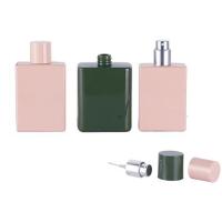 Atomizador De Perfume Portátil 50ml Multifuncional Contenedor De Líquido Para Cosméticos Botella De Vidrio Reutilizable Para Alcohol Y Refill - details 0