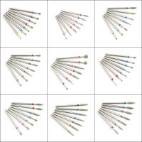 Set De 7 Piezas De Bits De Uñas Diamantados Para Eléctricos Herramientas De Corte Para Manicura Y Accesorios De Perforación - details 1