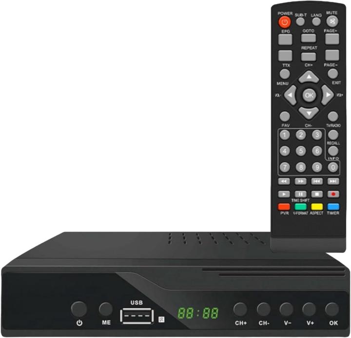 IPSDI 2024 Nuevo Español TDT Decodificador TV DVB-T T2 H265 HEVC FTA Full HD PVR, USB, HDMI, SCART, Sintonizador de TV Digital Terrestre, Receptor Digital de Alta definición Full HD 1080p