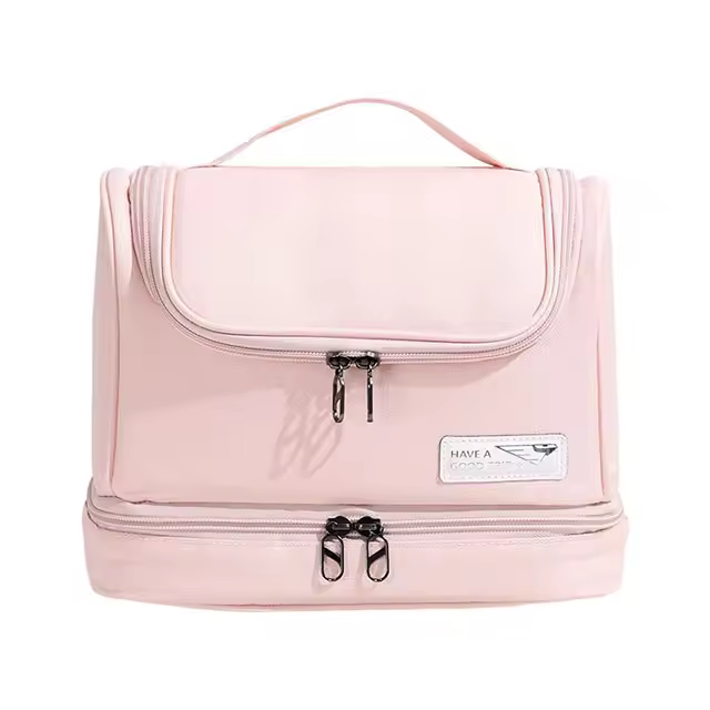 Bolsa De Maquillaje Para Hombres Y Mujeres Organizador De Viaje De Oxford Necessaries Bolsa De Cosméticos Y Toallitas Estilo Fashion - 1