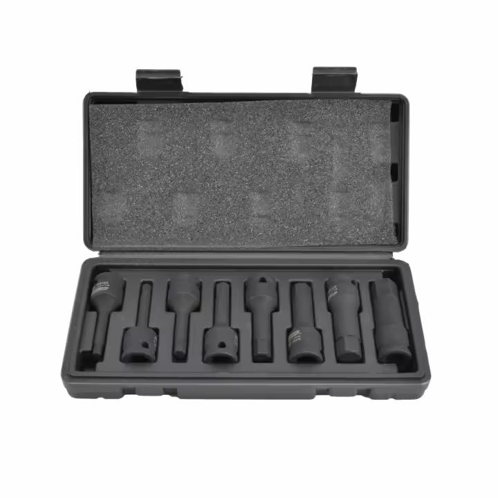 Awtools klucze udarowe trzpieniowe hex 8szt. black line - 1