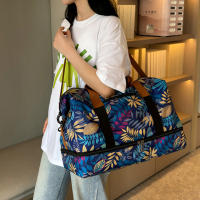 Bolsa De Gimnasio De Viaje Portátil Para Hombres Y Mujeres Bolso Cruzado De Hombro Con Mano Para Exterior Duffel Weekender Yoga Bolsa De Secado Seco Y Húmedo Separación Para Deportes De Entrenamiento - details 36