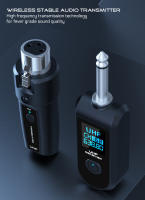 Adaptador XLR Sistema De Micrófono Inalámbrico 2.4G Transmisor Receptor Para Micrófono Dinámico Guitarra Mixer De Audio PA Sistema - details 5