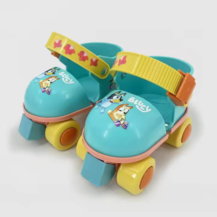 Patines Infantiles mini Roller de 4 ruedas tallas 24-29, con diseños exclusivos de Patrulla Canina, Bluey , Bluey Pink (3677, 3679,4726)) Patines de aprendizaje. Tallas ajustables. Calidad al mejor precio. De acuerdo a la normativa CE. +3 años - 1