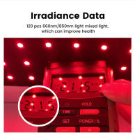 Terapia De Luz Roja 120LED 660nm/850nm Near-infrared Para Alivio Del Dolor Articular Y Tratamiento De La Inflamación Equipamiento De Masaje Cintura - details 2