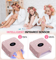 Lámpara UV Para Uñas 72W Recargable 30 LEDs Secado Rápido Para Manicura Y Artículos De Uñas Profesionales Para Hogar Y Salón - details 5