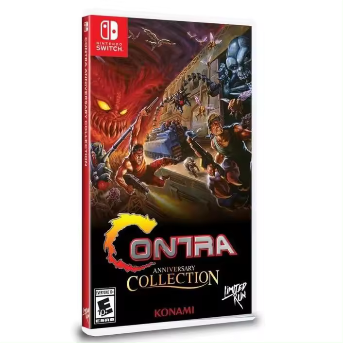 CONTRA ANNIVERSARY COLLECTION LIMITED RUN NINTENDO SWITCH 1 Y 2 - 1