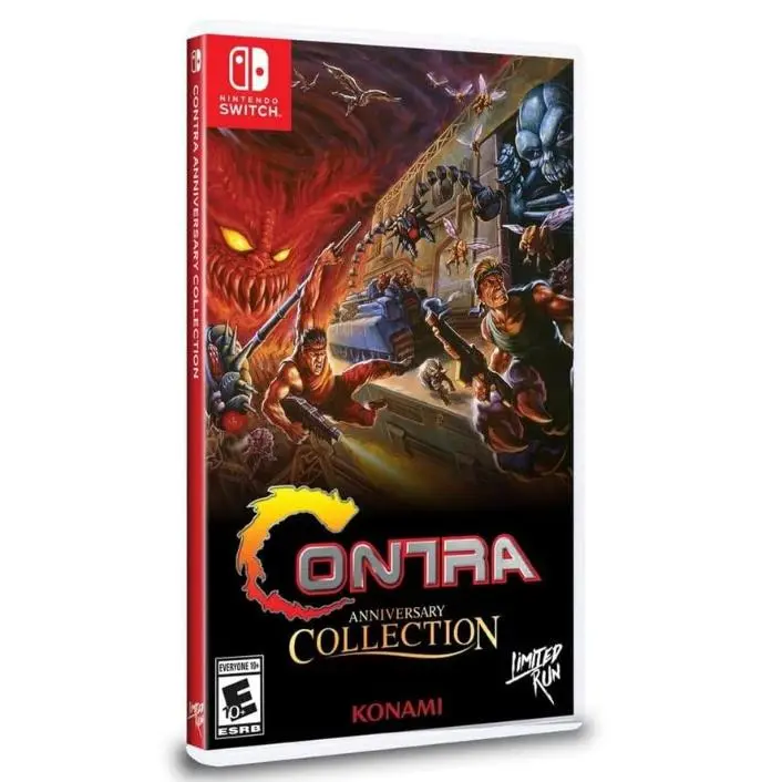CONTRA ANNIVERSARY COLLECTION LIMITED RUN NINTENDO SWITCH 1 Y 2 - 1