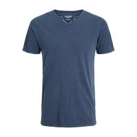 Camiseta con botones hombre Jack & Jones 12164972 manga corta color azul - details 0