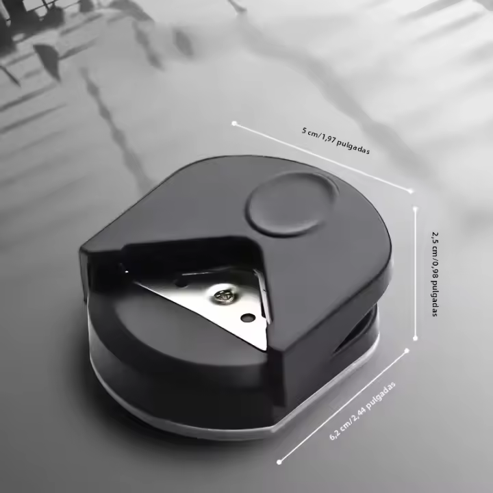 Punch Redondo Para Rincón Cortador De Agujeros Para Papel Herramienta De Corte Para Manualidades Y Fotos - 1