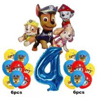 „Paw Patrol“ dekoravimo rinkinys 17 gabalų