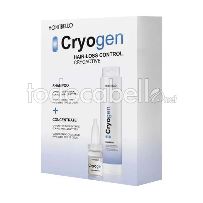 Montibello Cryogen Pack 1 Sh + 10 X 7 (Promocional) Ml - 1