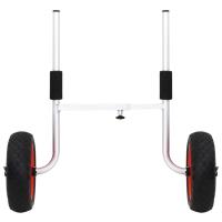 vidaXL Carrito kayak desmontable aluminio 100 kg - details 2