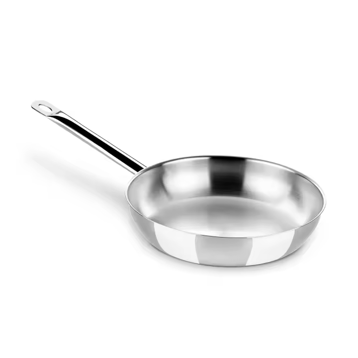 BRA Profesional - Sartén 26 cm en Acero Inoxidable con Triple Fondo Difusor. Apta Inducción - 1