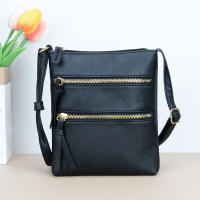Bolso Cruzado Casual Para Mujer En Cuero PU Estilo Fashion Con Cierre De Flap Bolso De Hombro Diseñador Bolsos Y Monederos - details 1