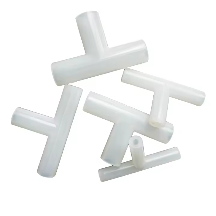 Conector De TPU De Silicona 1PC T-joint Tubo Duro Tridimensional Para Acuario Laboratorio Jardín Tipo De Conector De Agua Para Jardín Material De Goma - 1