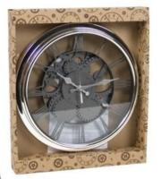 Reloj de pared de engranaje antiguo europeo, reloj mecánico vintage, reloj de pared de engranaje grande para decoración de pared de sala de estar del hogar de arte - details 1