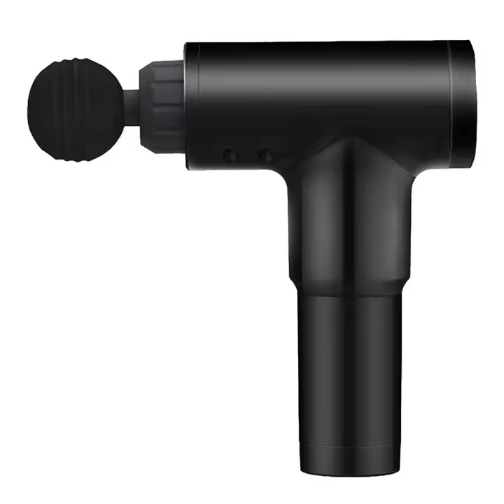 Pistola de masaje de 6 velocidades, negro de color - 1