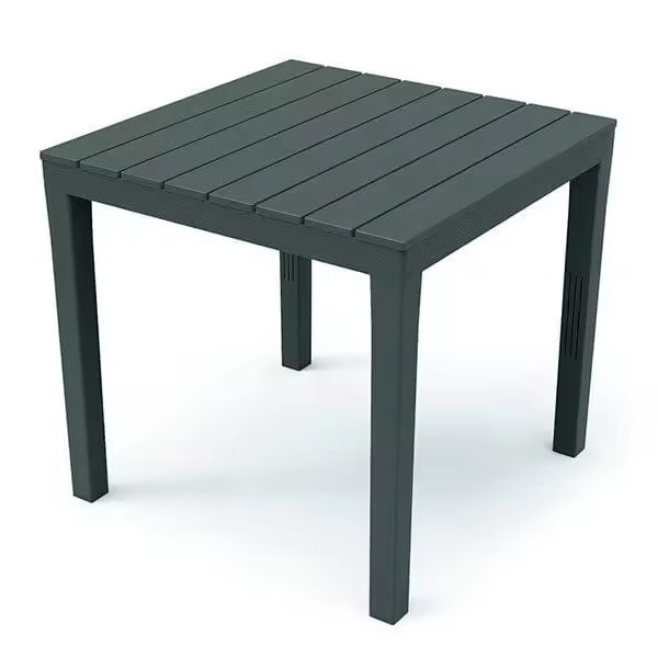 Mesa Bali de Resina de Alta Calidad para Interior y Exterior en Antracita - 1