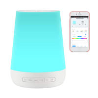 Máquina Inteligente de ruido blanco para dormir para bebés, luces nocturnas coloridas, 34 sonidos calmantes, compatible con aplicación de Control remoto - details 0