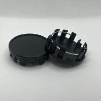 4Pcs 54mm Cubiertas De Eje Para Ruedas De Coche En Negro Y Plateado ABS Plástico Accesorios Automotrices Protección Contra Polvo - details 4