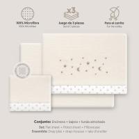 🛏️Cómodas sábanas de coralina para Cochecito bebé: suavidad y calidez en cada noche-Interbaby🛏️ - details 2