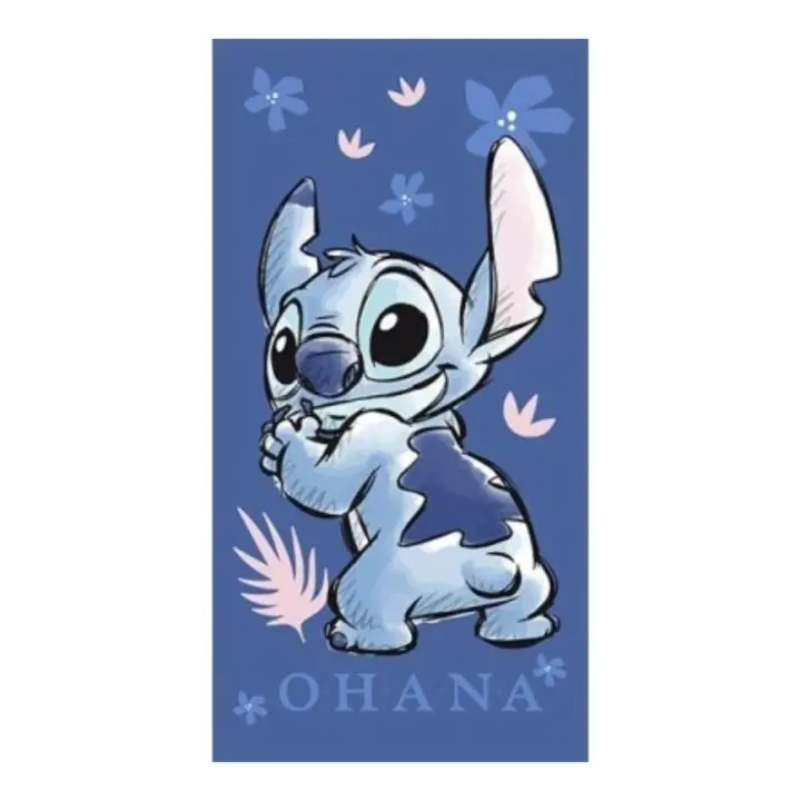 Toalla de Playa Estampada, Modelo 026STITCH-BTM, 70x140cm, Multicolor, Disney - 1