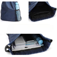 Nueva Mochila De Nylon Impermeable 2023 Con Bolsillos Y Cuerda Gran Capacidad Para Viajes Y Deportes Mochila Casual Para Mujeres - details 13
