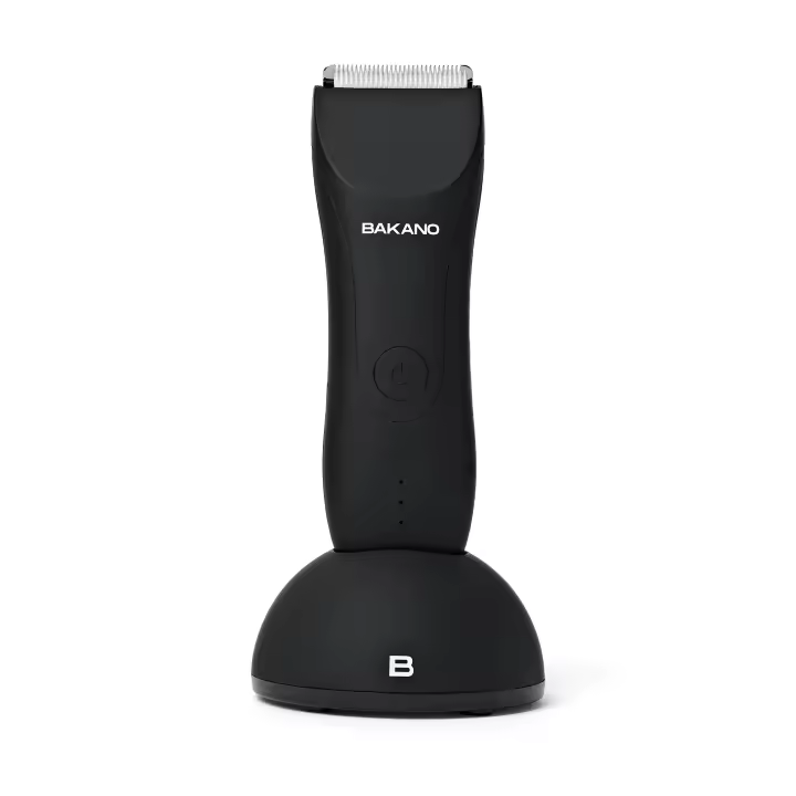 BAKANO SELEX 2.0  Afeitadora Corporal Masculina. Recortadora Barba y Genitales.Rasuradora Hombre. Base de Carga. Resistente al agua. 120 minutos autonomía (SELEX 2.0) - 1
