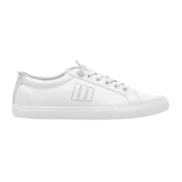Mustang - Zapatillas para Mujer - Blanco - Aria con Detalle Plateado - 1